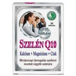 Dr.chen szelén q10 kalcium magnézium cink tabletta 30db - bio és vegán étrendkiegészítők