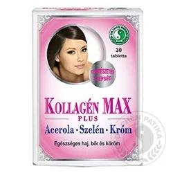 Dr.chen kollagén max plus tabletta 30db - bio és vegán étrendkiegészítők