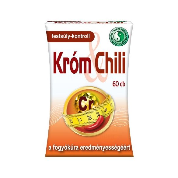 Dr.chen króm és chili kapszula a fogyókúra eredményességéért 60 db