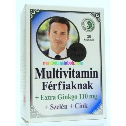 Dr.chen multivitamin férfiaknak 30db - bio és vegán étrendkiegészítők