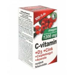 Dr.chen c-vitamin 1200mg + d3-vitamin +cink + acerola +csipkebogyó tabletta 105db - bio és vegán étrendkiegészítők
