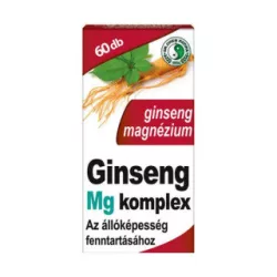 Dr.chen ginseng magnézium komplex kapszula 60db - bio és vegán étrendkiegészítők