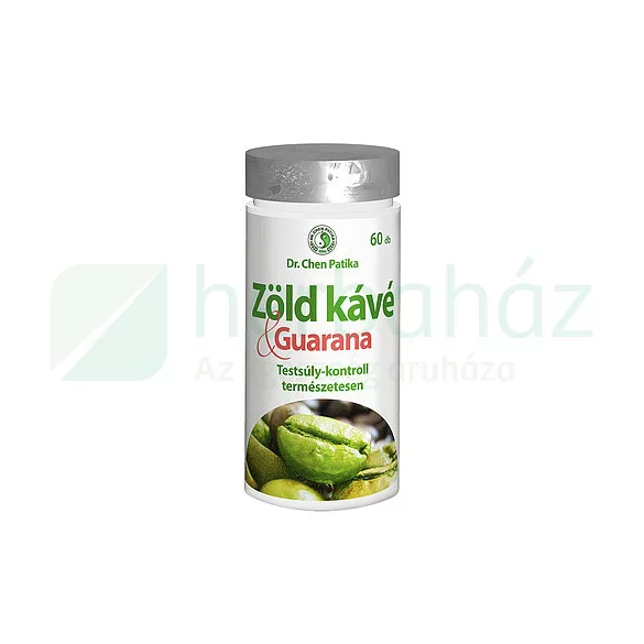 Dr.chen zöld kávé + guarana kapszula 60db