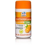 1x1 vitaday rágótabletta c-vitamin 200mg+d3+cink 90db - bio és vegán étrendkiegészítők