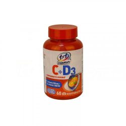 1x1 vitamin c-vitamin 500mg+d3 -vitamin csipkebogyókivonat narancs ízű tabletta 60db - bio és vegán étrendkiegészítők