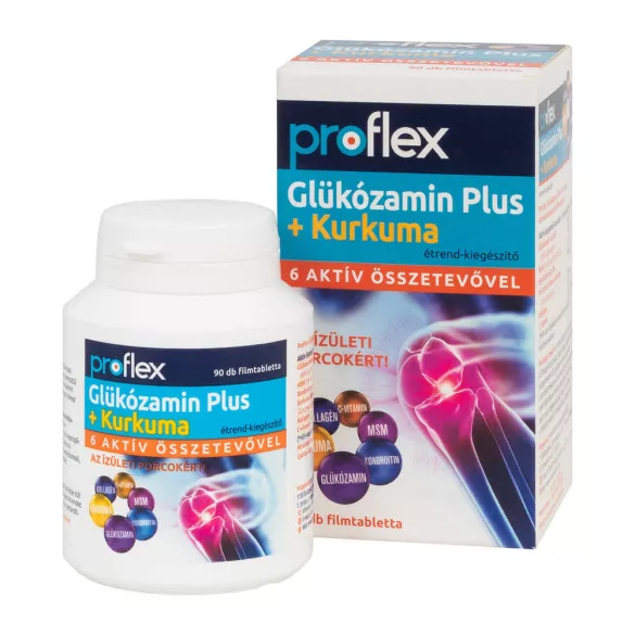 Innopharm glükózamin plus + kurkuma filmtabletta 90db