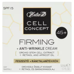 Helia-D cell concept 45+ feszesítő+ránctalanító nappali krém 50 ml - bio és natúr kozmetikumok