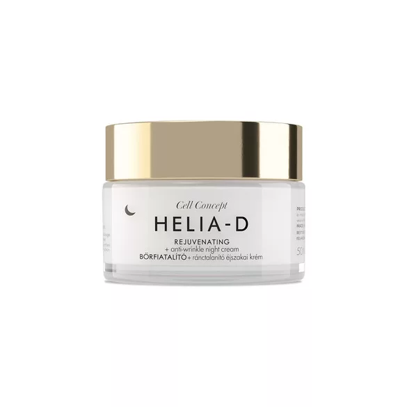 Helia-d cell concept bőrfiatalító ránctalanító éjszakai krém 65+ 50ml