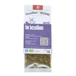 Greenmark bio bazsalikom morzsolt 10 g - bio és refomélelmiszer