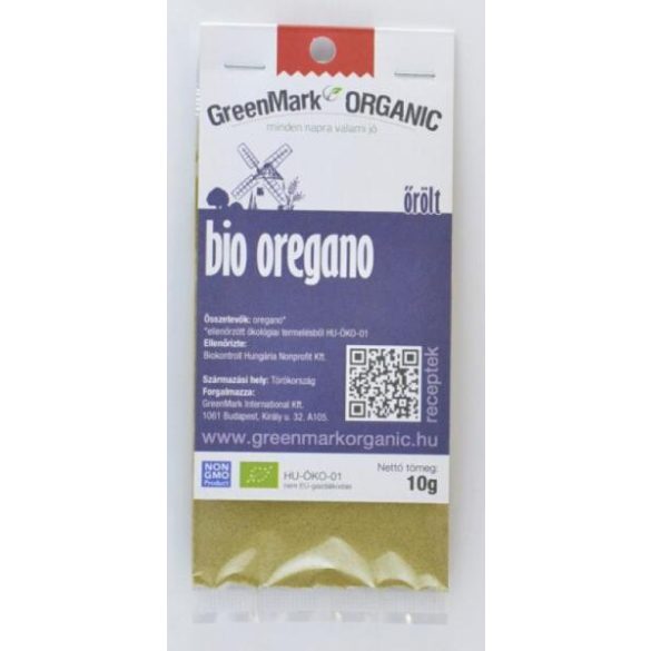 Greenmark bio oregano őrölt 10 g