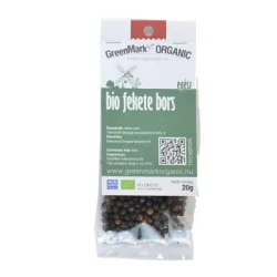 Greenmark bio fekete bors egész 20 g - bio és refomélelmiszer