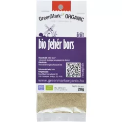 Greenmark bio fehér bors őrölt 20 g