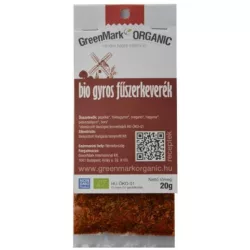 Greenmark bio gyros fűszerkeverék 20 g - bio és refomélelmiszer