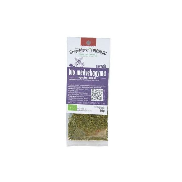 Greenmark bio medvehagyma morzsolt 10 g