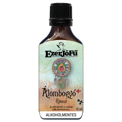   Ezerjófű álombogyó+ kivonat 50ml alkoholmentes, növényi glicerinnel