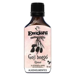   Ezerjófű goji bogyó kivonat 50ml alkoholmentes, növényi glicerinnel