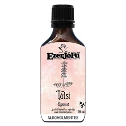   Ezerjófű tulsi kivonat 50ml alkoholmentes, növényi glicerinnel