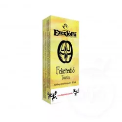 Ezerjófű feketedió tinktúra 50 ml - bio és vegán étrendkiegészítők