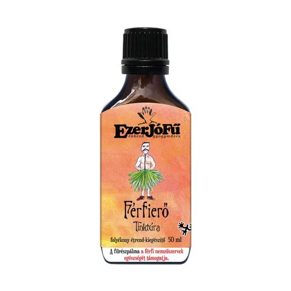 Ezerjófű tinktúra férfierő 50ml