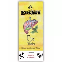 Ezerjófű epe tinktúra 50 ml - bio és vegán étrendkiegészítők