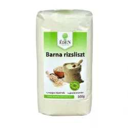 Gluténmentes éden prémium barna rizsliszt 500g - bio és refomélelmiszer