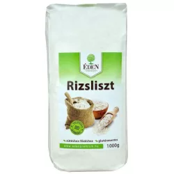 Gluténmentes éden prémium rizsliszt 1000g - bio és refomélelmiszer