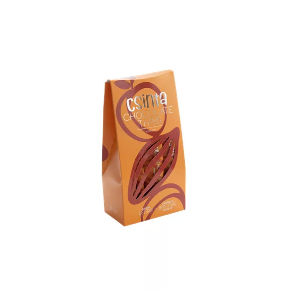 Csinta chocolate thins sárgabarack 10db-os 80 g