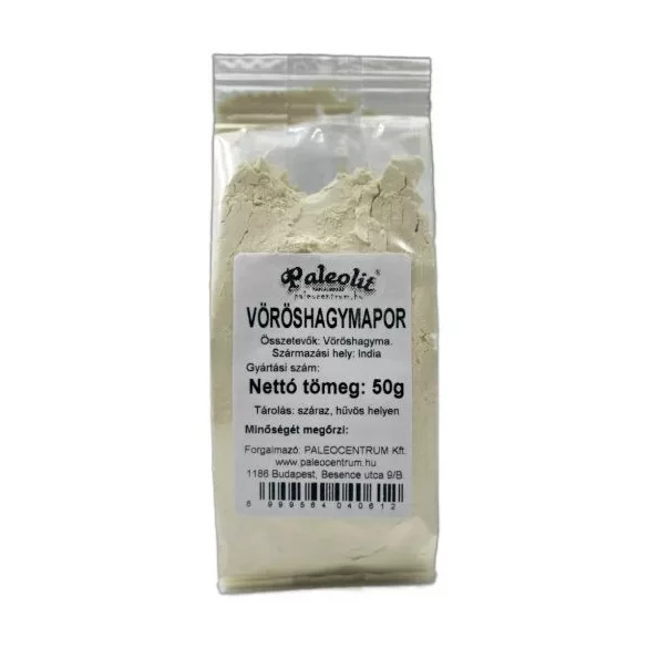 Paleolit vöröshagymapor 50g