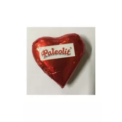 Paleolit étcsokoládé szív édesítőszerekkel 30g - Speciális étrend