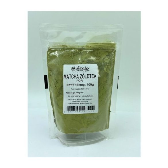 PALEOLIT MATCHA ZÖLDTEA POR 100G