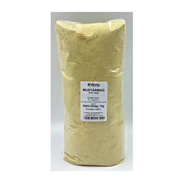 Paleolit mustármag őrölt sárga 1kg