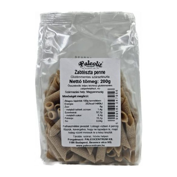 Paleolit GM zabtészta penne 200g