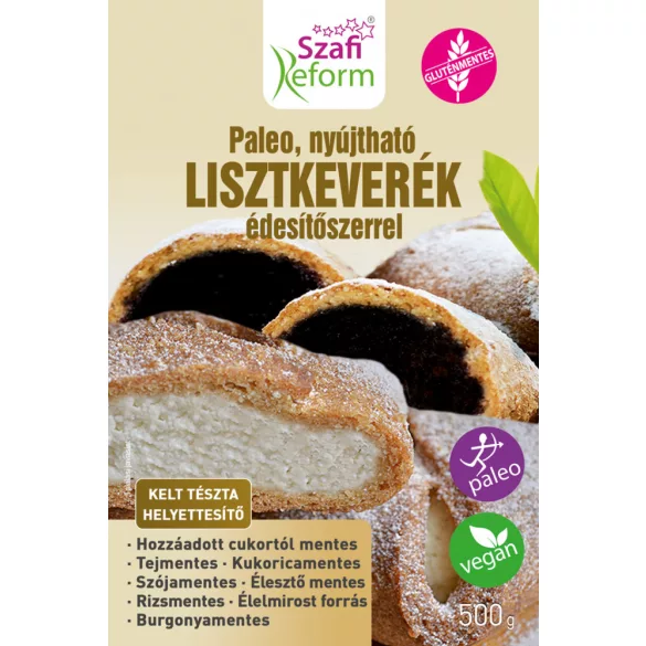 Szafi r. lisztkev.nyújtható édes 500g - bio és refomélelmiszer