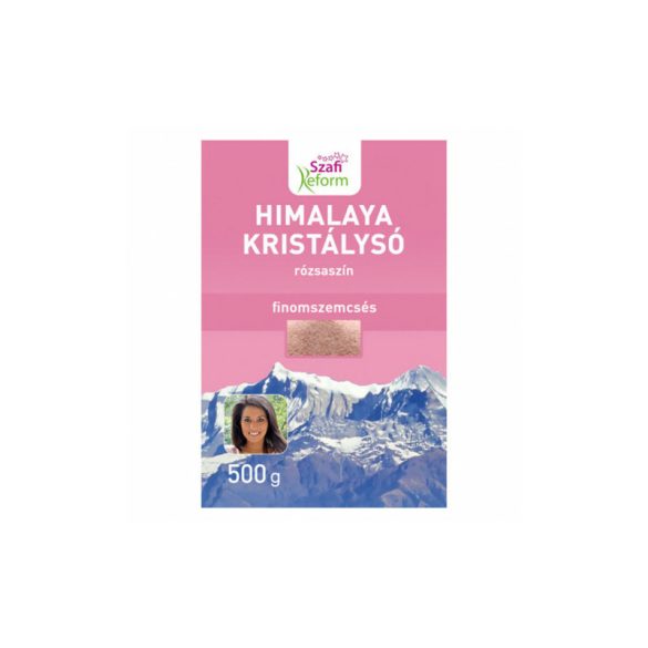Szafi Reform Himalaya (rózsaszín, finomszemcsés) só 500g