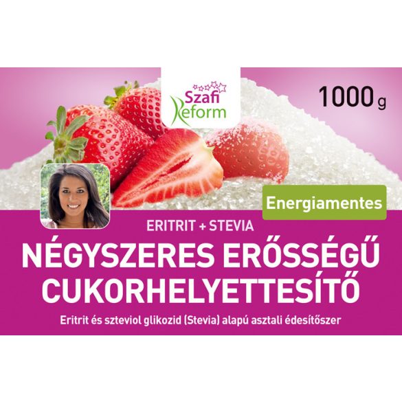 Szafi Fitt 4x-es erősségű természetes édesítő 1000 g