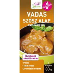 Szafi Reform szósz alap vadas 80 g