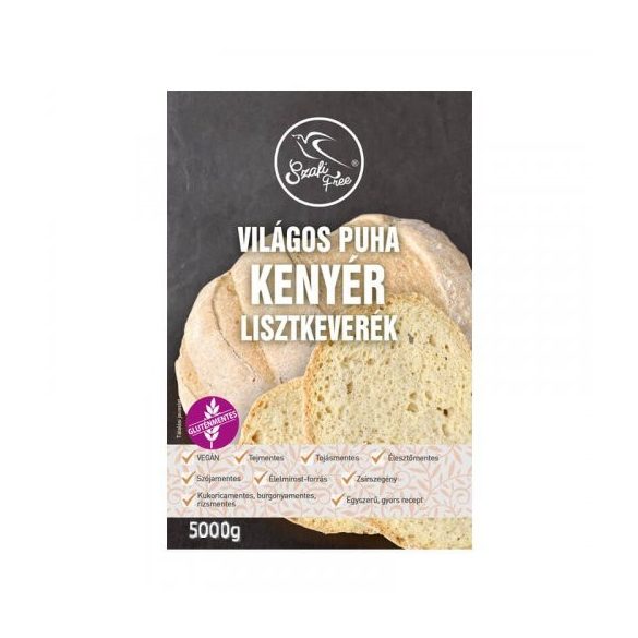 Szafi Free Világos puha kenyér 5kg lisztkeverék