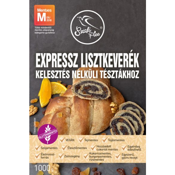 Szafi Free expressz lisztkeverék kelesztés nélküli tésztához 1000 g