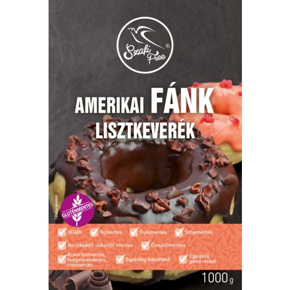 Szafi Free amerikai fánk lisztkeverék 1000 g