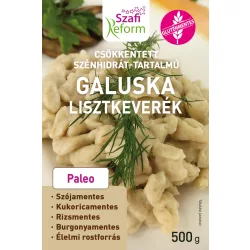 Szafi reform paleo csökkentett szénhidrát-tartalmú galuska lisztkeverék 500g - bio és refomélelmiszer