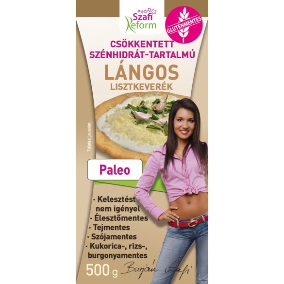 Szafi Reform lángos lisztkeverék szénhidrát csökkentett 500 g