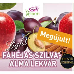 Szafi Reform lekvár fahéjas szilva-alma 350 g - bio és refomélelmiszer