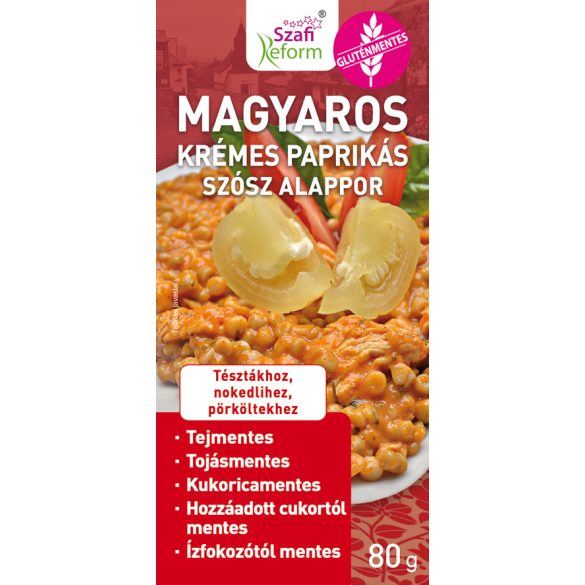 Szafi Reform magyaros paprikás szósz alappor gluténmentes 80 g