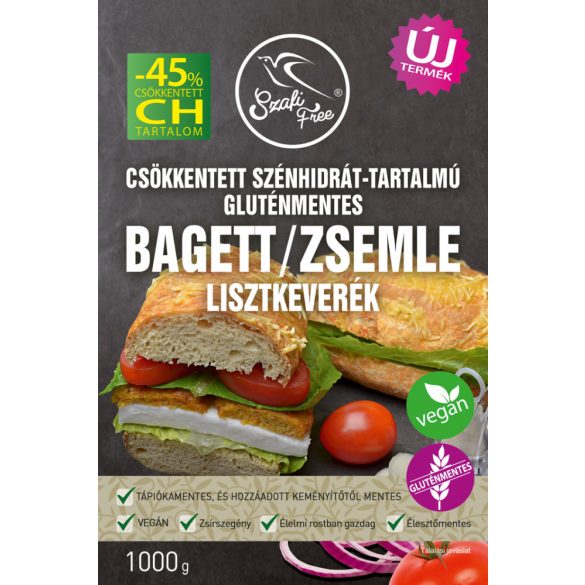 Szafi Free csökkentett ch gluténmentes bagett lisztkeverék 1000 g