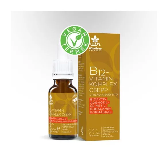 Wtn b12-vitamin komplex csepp, 20ml