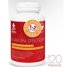 Wtn kurkuma spektrum 120mg 120 kapszula