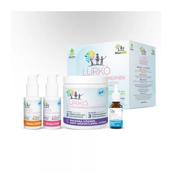 Wtn lurkó multivitamin gyerekeknek 30 napi adag