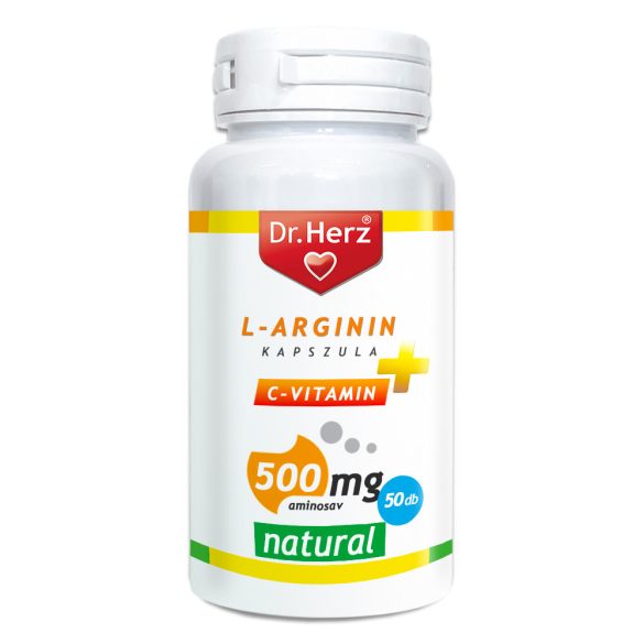 Dr. Herz L-Arginin+C-vitamin 500 mg kapszula 50db