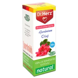 Dr. herz illóolaj geránium 10ml - aromaterápiás és wellness termékek