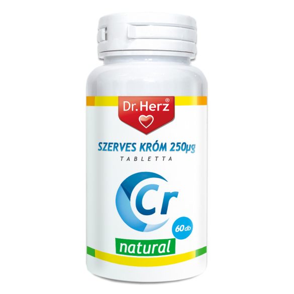 Dr.herz szerves króm-pikolinát 250 g tabletta 60 db